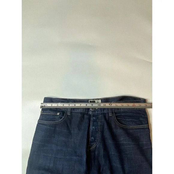 Howe Men’s Medium Wash Size 34 Denim Jeans Button Fly - Picture 7 of 10